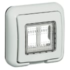 BTICINO - BTI25602 IDROBOX MATIX - COPERCHIO IP55 2P GRIGIO