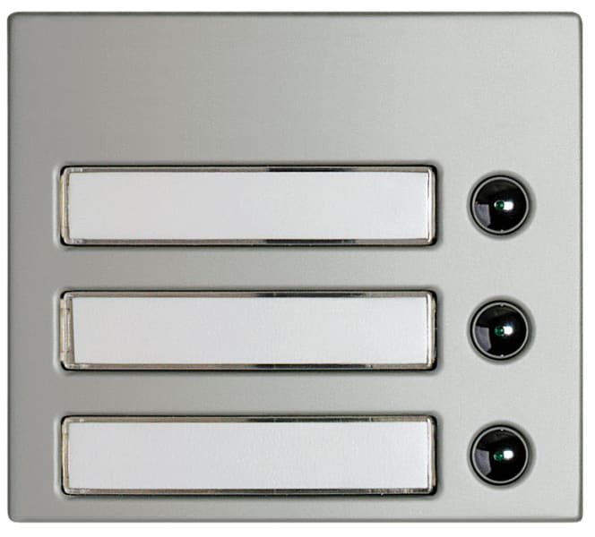 BTICINO S.P.A. - BTI332231 SFERA - FRONTALE CON 3 PULSANTI ALLMETAL