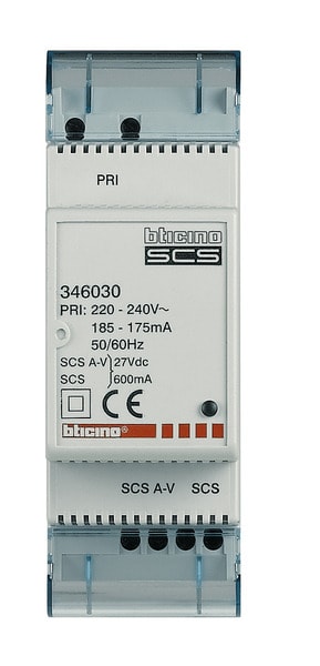 BTICINO S.P.A. - BTI346030 ALIMENTATORE COMPATTO 2DIN 230V