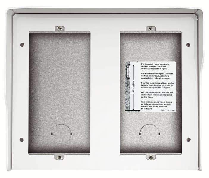 BTICINO BTI350642 SCATOLA SUPERFICIALE 4 MODULI ALLWHITE