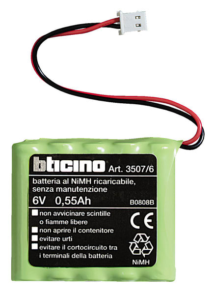 BTICINO S.P.A. - BTI3507/6 LIVING - ACCUMULATORE 6V PER 4070 E 4075
