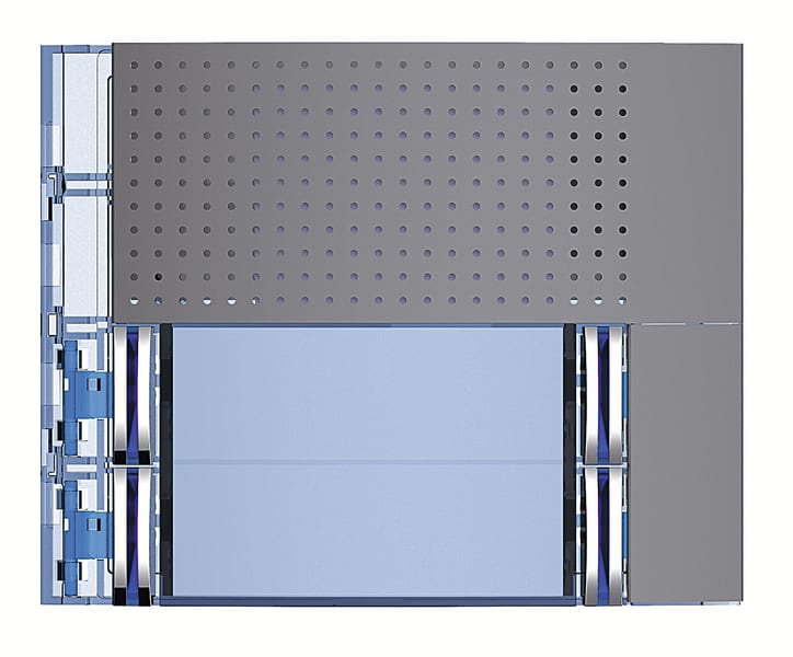 BTICINO S.P.A. - BTI351083 Frontblende Basis 2-reihig