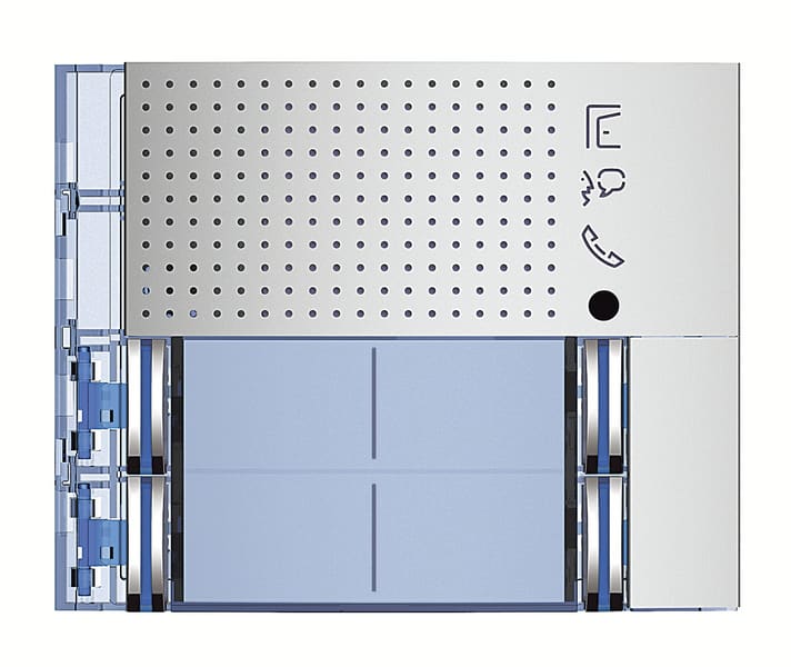 BTICINO S.P.A. - BTI351181 FR PORTER 4PULSANTI DOPPIA FILA ALLMETAL