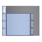 BTICINO - BTI352033 Frontblende Ruftastmodul 3Rt Allstreet