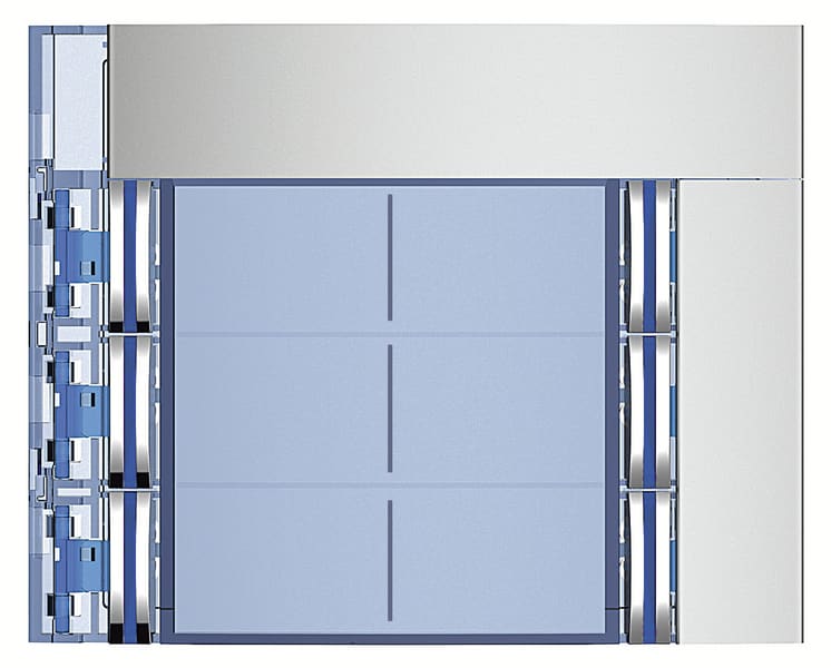 BTICINO S.P.A. - BTI352161 FRONTALE 6 PULSANTI DOPPIA FILA ALLMETAL
