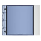 BTICINO - BTI352201 FRONTALE TARGA ALLMETAL