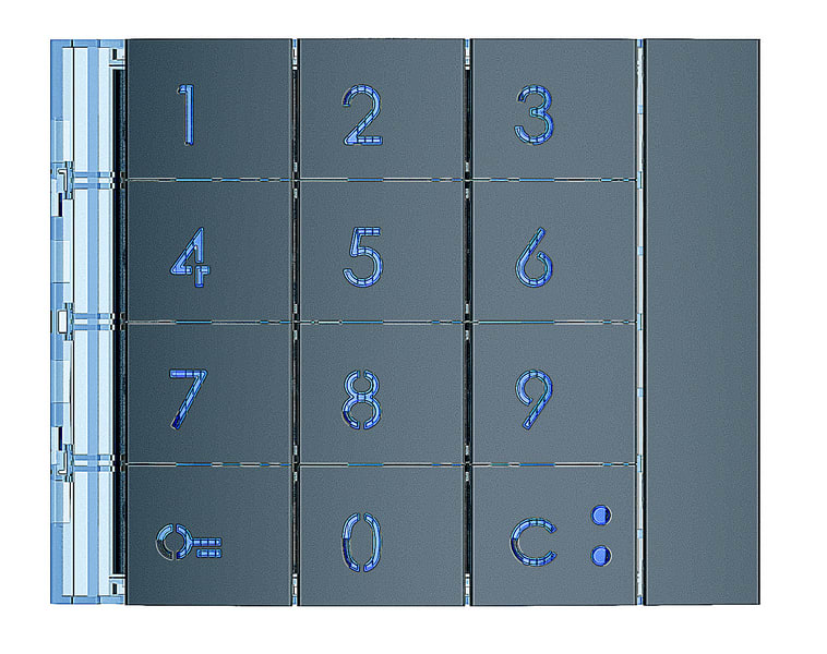 BTICINO S.P.A. - BTI353003 Frontblende Zehnertastatur