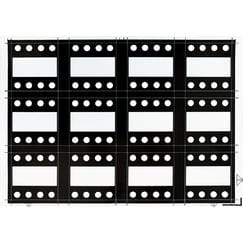 BTICINO S.P.A. - BTI3541 FOGLI A5 PER COMANDO 8 TASTI NERO