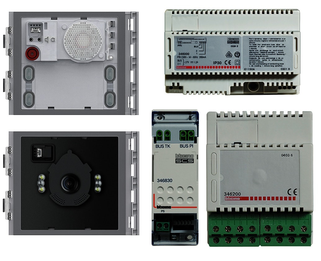 BTICINO BTI360000 KIT BASE D IMPIANTO - TELECAMERA N&D