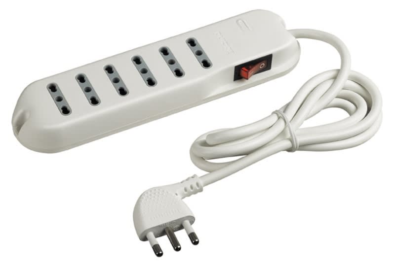 BTICINO S.P.A. - BTI3631DB SLIM6-PR.6 PR.10/16A 1,5M INT.BIANCO