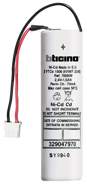 BTICINO S.P.A. - BTIL4786/1 LIVING INT - PILA 1H PER EMERGENZA 6 MOD