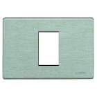 BTICINO - BTI503/1A/AL MAGIC - PLACCA 1P ALLUMINIO