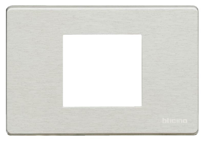 BTICINO BTI503/23A/X MAGIC - PLACCA 2P CENTRATI OXIDAL