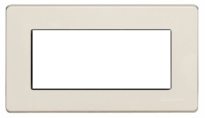BTICINO BTI504/4A/R MAGIC - PLACCA 4P RESINA