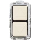 BTICINO - BTI5052N MAGIC - COMMUTATORE A DOPPIO TASTO 1-0-2