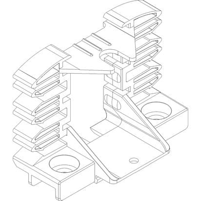 BTICINO S.P.A. - BTI78860/PL MAS - SUPPORTO ISOLATO BARRA DI TERRA