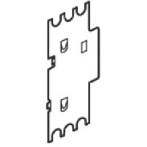 BTICINO S.P.A. - BTI9002SD MAS - PIASTRA ATT FISSI POST M250 DIFF