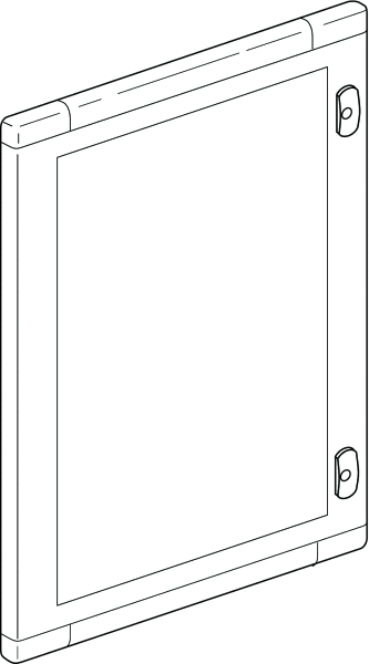BTICINO BTI92650V MAS MDX - PORTA VETRO 600X1000