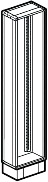 BTICINO BTI93390QBE/10 MAS LDX 400 - VANO BARRE ESTERNO H=2000