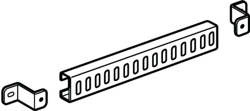 BTICINO S.P.A. - BTI93800TRO MAS - TRAVERSA FISSAGGIO CAVI ORIZZ L=85