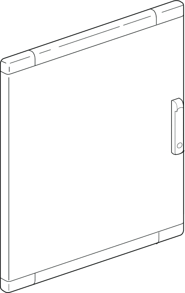 BTICINO BTI93630L MAS LDX - PORTA LAMIERA 600X600