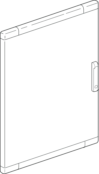 BTICINO S.P.A. - BTI93640L MAS LDX - PORTA LAMIERA 600X800