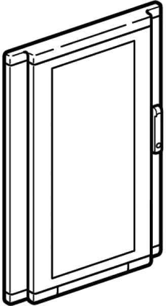 BTICINO S.P.A. - BTI93650VB MAS LDX - PORTA BOMBATA VETRO 600X1000