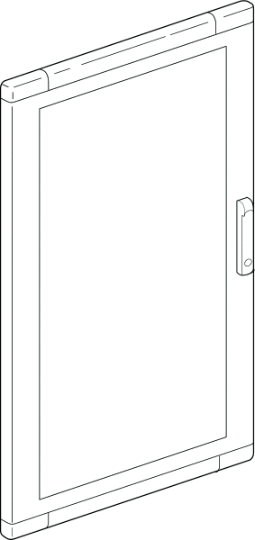 BTICINO S.P.A. - BTI93660V MAS LDX - PORTA VETRO 600X1200