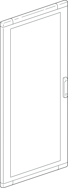 BTICINO S.P.A. - BTI93690V/10 MAS LDX - PORTA VETRO 600X2000