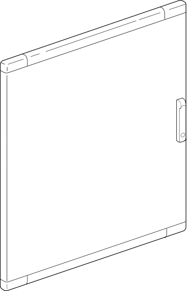 BTICINO S.P.A. - BTI93850L MAS LDX - PORTA LAMIERA 850X1000