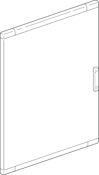 BTICINO S.P.A. - BTI93860L MAS LDX - PORTA LAMIERA 850X1200