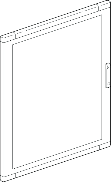 BTICINO S.P.A. - BTI93860V MAS LDX - PORTA VETRO 850X1200