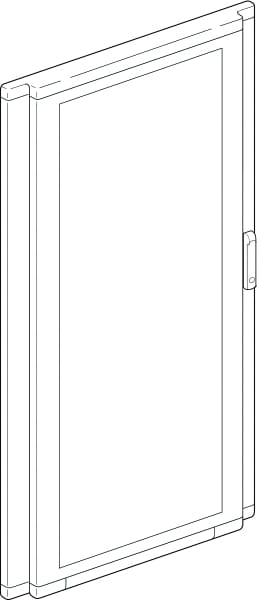 BTICINO BTI93880VB MAS LDX - PORTA BOMBATA VETRO 850X1600