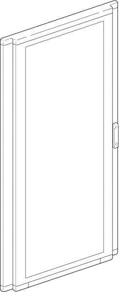 BTICINO S.P.A. - BTI93890VB MAS LDX - PORTA BOMBATA VETRO 850X1800
