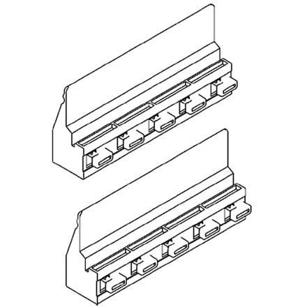 BTICINO S.P.A. - BTI94000SNR2 EASY 125 - SUPPORTO EASY PER MAS160
