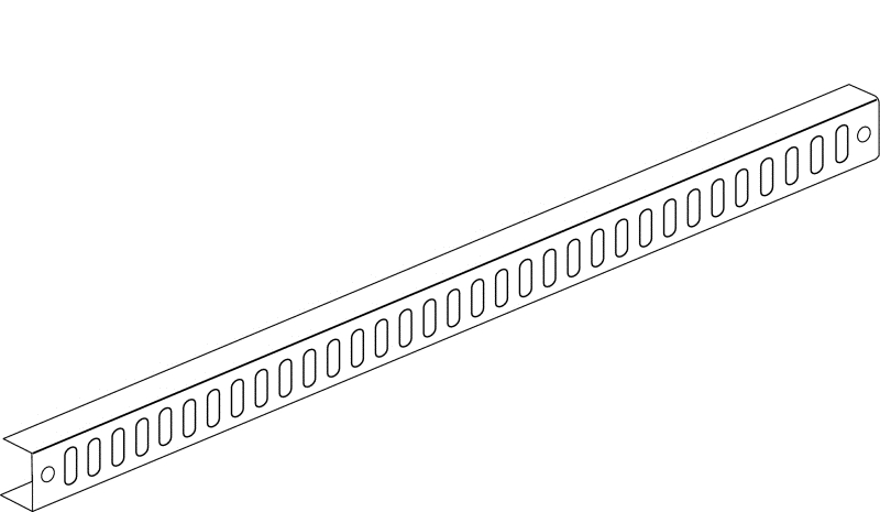 BTICINO S.P.A. - BTI94500TRO MAS - TRAVERSA FISSAGGIO CAVI ORIZZ SDX-