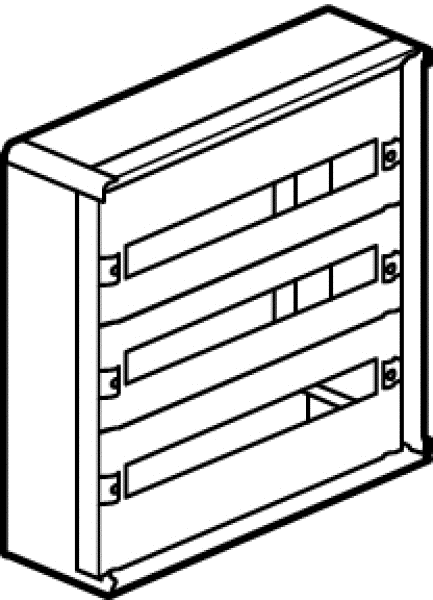 BTICINO BTI94530L MAS SDX L - QUADRO 515X550