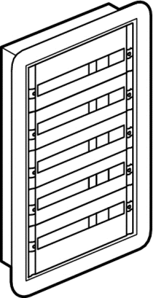 BTICINO BTI94551I MAS SDX I - QUADRO 515X850 PER M160