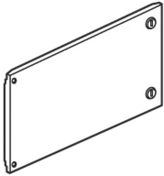 BTICINO S.P.A. - BTI9532CS MAS - PANNELLO CIECO CON SERRATURA 600X6
