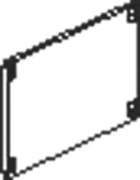 BTICINO S.P.A. - BTI9532Q MAS - PANNELLO 1/4 GIRO CIECO 600X600