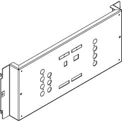 BTICINO S.P.A. - BTI9541PR160N MAS - PIASTRA ME160 RIMOV ORIZZ L 600MM