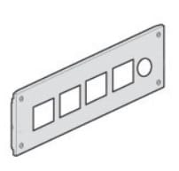 BTICINO BTI9780SNC MAS - PANNELLO 4 STRUMENTI 72X72 L=800