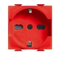 BTICINO S.P.A. - BTIA5440V16RAB MATIX - PRESA STD TED-ITA ROSSA ANTIBATT