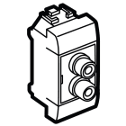 BTICINO - BTIAM4269R MATIX - PRESA AUDIO RCAX2 (A SALDARE)