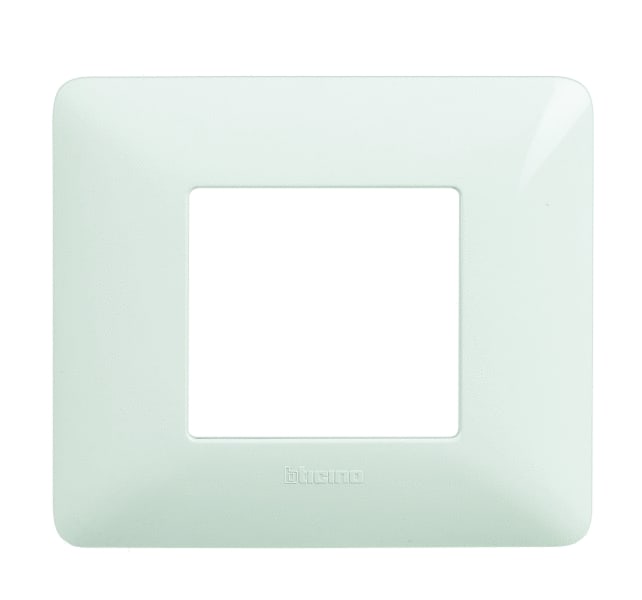 BTICINO S.P.A. - BTIAM4802BBN MATIX - PLACCA 2P BIANCO