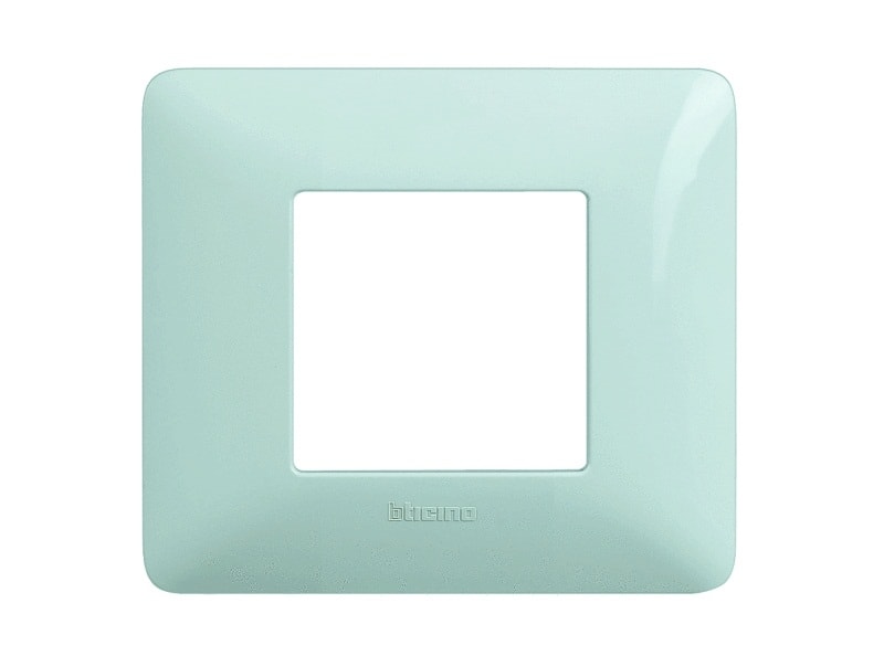BTICINO S.P.A. - BTIAM4802BCN MATIX - PLACCA 2P CENERE