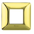 BTICINO - BTIAM4802GOR MATIX - PLACCA 2P ORO LUCIDO