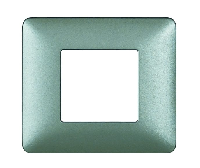 BTICINO S.P.A. - BTIAM4802MTA MATIX - PLACCA 2P TITANIUM