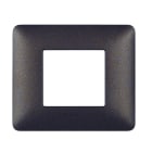 BTICINO - BTIAM4802TGG MATIX - PLACCA 2P MARRONE CAFFE