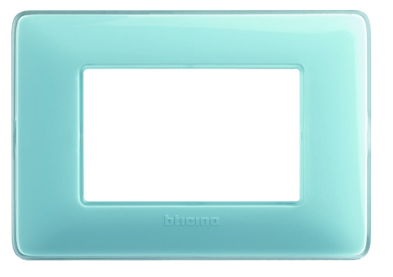 BTICINO BTIAM4803CAR MATIX - PLACCA 3P COLORS TURCHESE